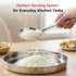 Vinod Stainless Steel Serving Paan Cooking Spoon Set of 2 31 cm Highest Grade Stainless Steel Mirror Finish Rust Free No 4