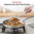 Vinod Stainless Steel Cooking Skimmer Steel Jharni Jhara Set of 2 30 cm Highest Grade Stainless Steel Mirror Finish Rust Free No 4