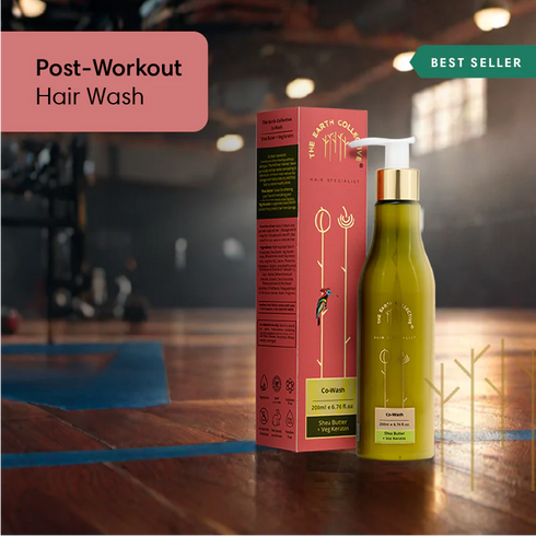 Theearthcollective in Co Wash Post Workout Hair Wash Conditioner only wash