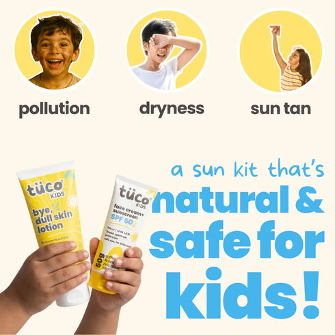 Tuco Top to Toe Kit Dull Skin Lotion + Sunscreen SPF 50