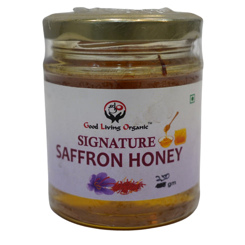 Good Living Organic Signature Saffron Honey