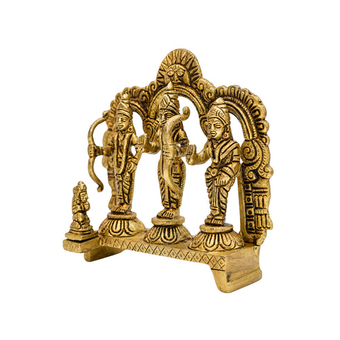 Brass Ram Parivar Idol 822g