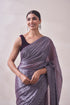 Mohey Lilac Stone Embellished Saree