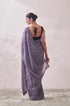 Mohey Lilac Stone Embellished Saree