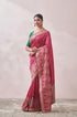 Mohey Rani Pink Zari Work Bridal Saree