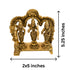 Brass Ram Parivar Idol 822g