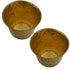 Pure Brass Planter Pot 644g Pack of 2