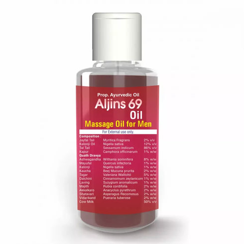 Xovak Pharma Aljins 69 Massage Oil for Men - 50ml