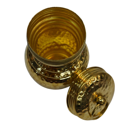 Brass Gangajali Kalash with Lid 335g Pack of 1
