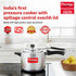 Prestige Nakshatra Plus Svachh Aluminium Spillage Control Pressure Cooker 5 L Silver