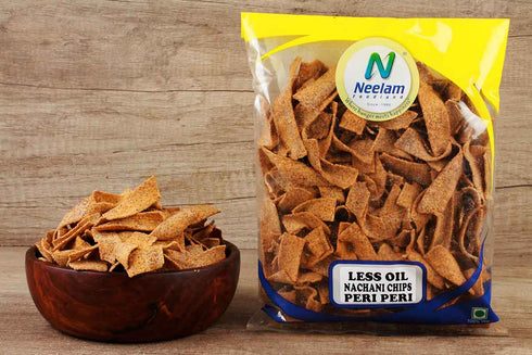 Neelam Foodland Less Oil Nachani Chips Peri Peri