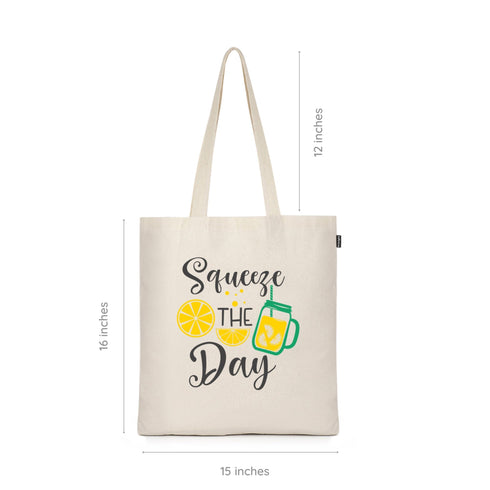 Ecoright SIMPLE TOTE BAG - Squeeze the Day