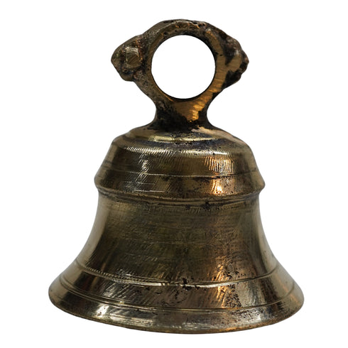 Brass Hanging Bell for Home Decoration 243g Pack of 1