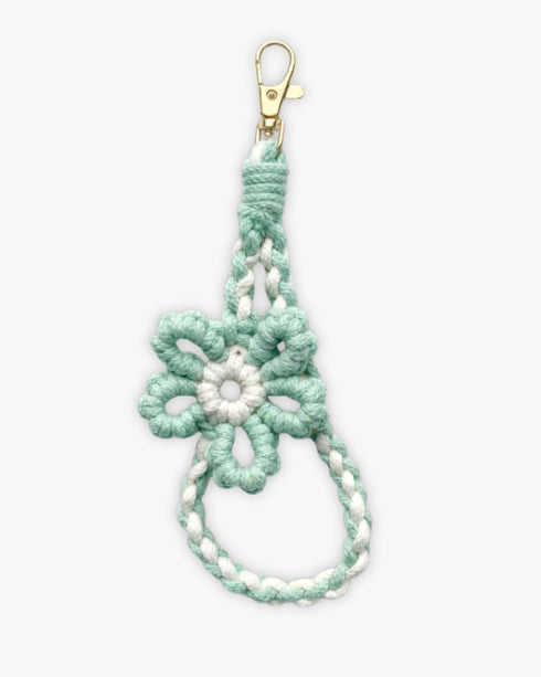 Ecoright Poppy Crochet Phone Charm