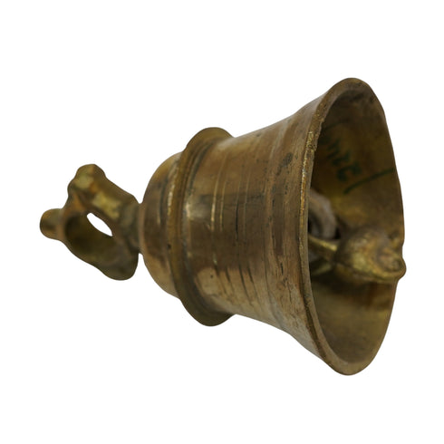 Brass Pooja Bell Temple Ghanta 1313g Pack of 1