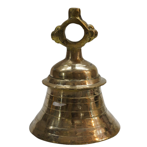 Brass Pooja Bell Temple Ghanta 1313g Pack of 1