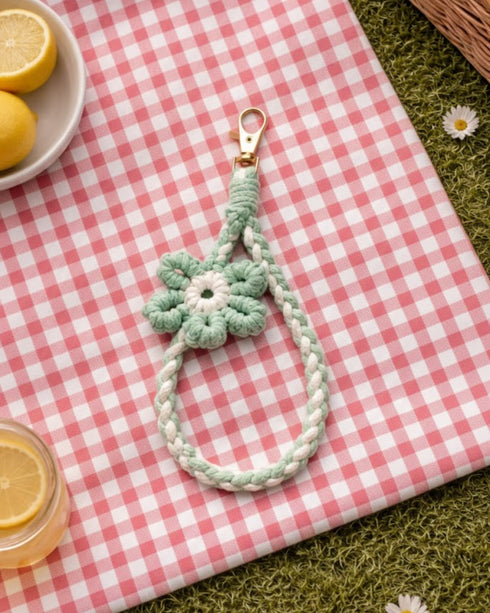 Ecoright Poppy Crochet Phone Charm