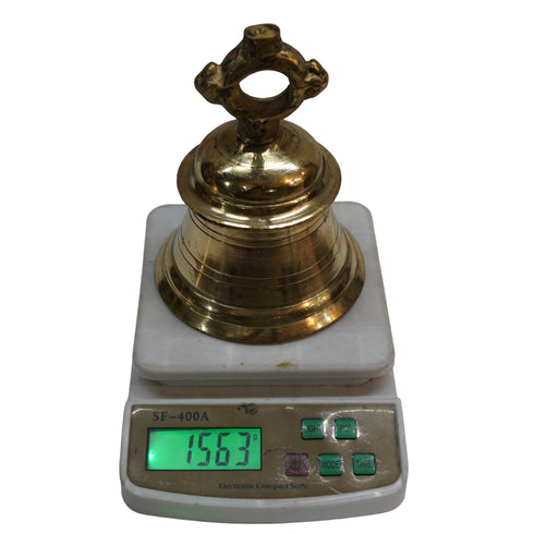 Brass Bell, Vintage look 1563g Pack of 1
