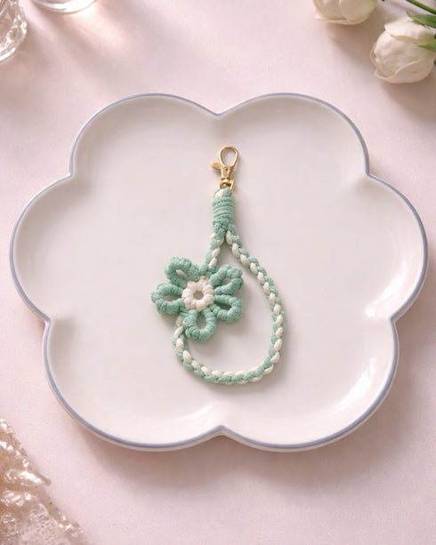Ecoright Poppy Crochet Phone Charm