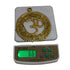 Brass Om Wall Hanging with Gayatri Mantra 66g Pack of 1