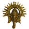 Brass Ganesha Wall Hanging Face 251g Pack of 1
