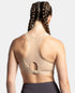 Jockey Wirefree Padded Cotton Stretch Full Coverage Racerback Active Bra with StayFresh and Moisture Move Treatment - Skin