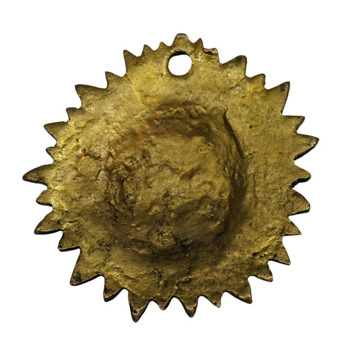 Brass Sun Wall Hanging Face 214g Pack of 1