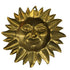 Brass Sun Face for Wall Decor 87g Pack of 1