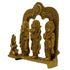 Brass Ram Darbar Idol with Frame 446g