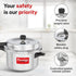 Prestige 4 Litre Aluminium Popular Svachh Outer Lid Pressure Cooker 4 L