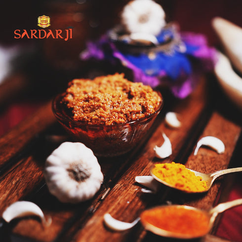 Sardar Ji Papad Lahsun Chutney