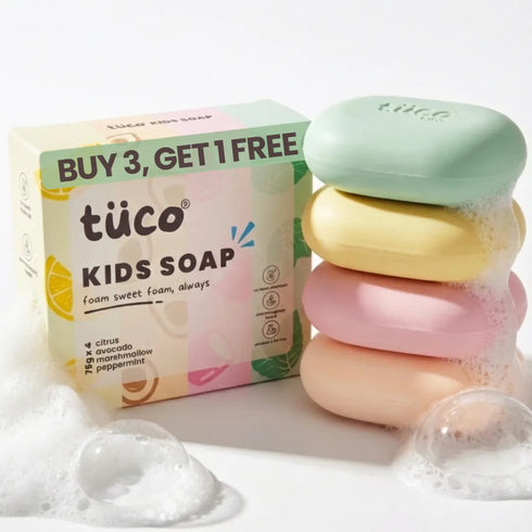 Tuco Kids Daily Soap Pack of 4