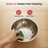 Vinod Doniv Titanium Triply Stainless Steel Tasla 24 cms 2.60 Liter Capacity Induction Friendly