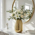 Behoma Ribbed Vase – Gold