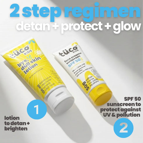 Tuco Top to Toe Kit Dull Skin Lotion + Sunscreen SPF 50