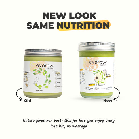 Everaw Nutrition Matcha Coconut Butter