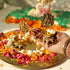 Brass Lakshmi - Ganesh Diya Set