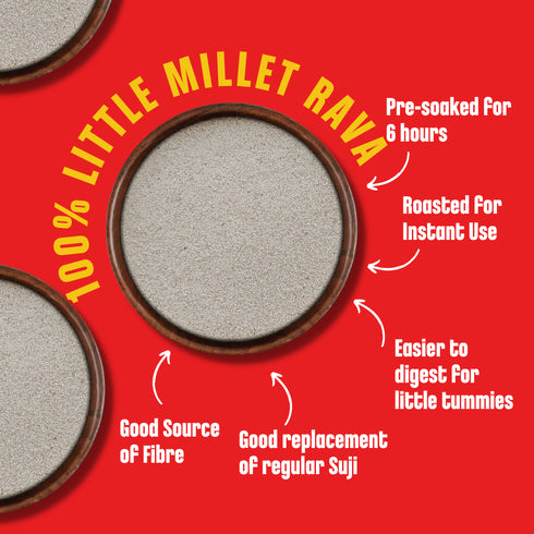 Early Foods Little Millet Rava