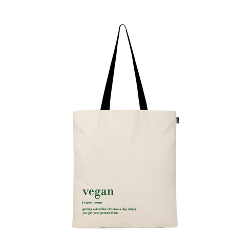 Ecoright SIMPLE TOTE BAG - VEGAN- NATURAL