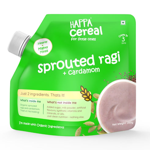Happa Ragi and Cardamom Cereal for Babies