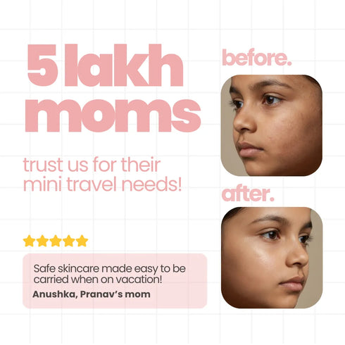 Tuco Travel Skincare Kit for kids