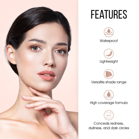 Colors Queen Perfect Oil Free Base Concealer | 8 Gram