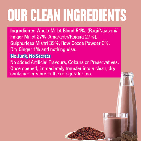 Early Foods Trial Pack Ragi Chocolate Drink Mix