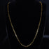 22 Carat Gold Plain Chain With Paperclip Design 4.87g by Mahita Collections