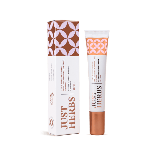 Just Herbs 3 In 1 Pore-Refining | Mattifying & Hydrating Face Primer