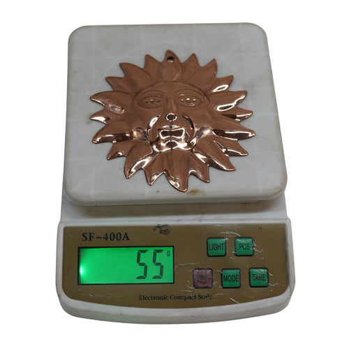 Copper Sun for Wall Decoration 55g Pack of 1