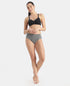 Jockey High Coverage Cotton Hipster With Concealed Waistband | Dark Assorted | Pack of 3