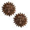 Copper Sun Idol Wall Showpiece 55g Pack of 2