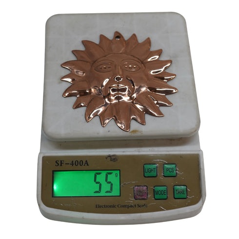 Copper Sun Idol Wall Showpiece 55g Pack of 2