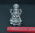 Pure Silver Antique Lotus Ganesh 140g By Mahita Collections